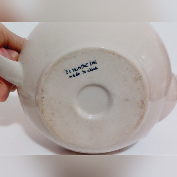 Vintage DesignPac Inc. Farmhouse Hand Painted Floral Teapot - Picture 5 of 14